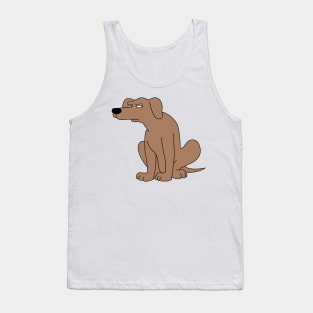 Suspicious Dog Tank Top